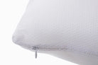 Close up of the materials used in the SleepSure™ Anti-Suffocation pillow.